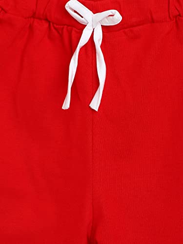 Image of Li'l Tomatoes Girls 100% Cotton Combo Shorts Pack of 2 | Soft & Breathable Summer Shorts | Elastic Waist Casual Wear | 2-14 Years