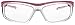 Phillips Safety Products Inc. Radiation Safety Glasses Model T9559 Lead Glases with .75mm Pb Protective Lenses and .50mm Pb Eq Side Shields in Stylish Nylon Frame (Pink)