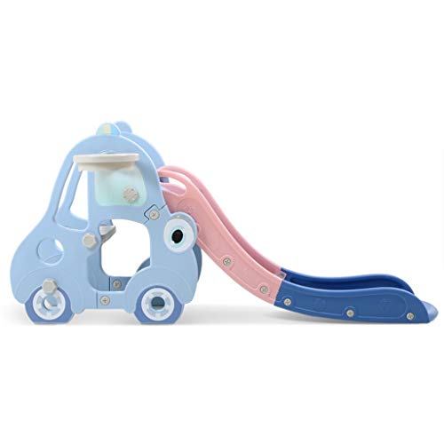 Auimank Folding Slide Toddler Large Play Climber Slide with Extra Long Slipping SlopeIndoor First Slide Plastic Play Slide Climber Kids ?Ship from The Western United States?