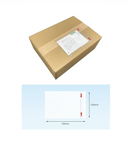 デリバリーパック PA−042T 完全密封 ミシン目付 全面糊 透明 A6サイズ用 2000枚入