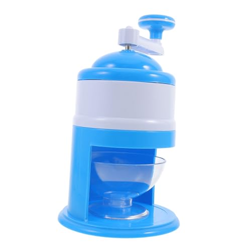 Hoement Smoothie Machine Ice Trays Iced Ice Molds Ice Cream Maker Freezer Ice Cube Tray with Lid Blue Pp