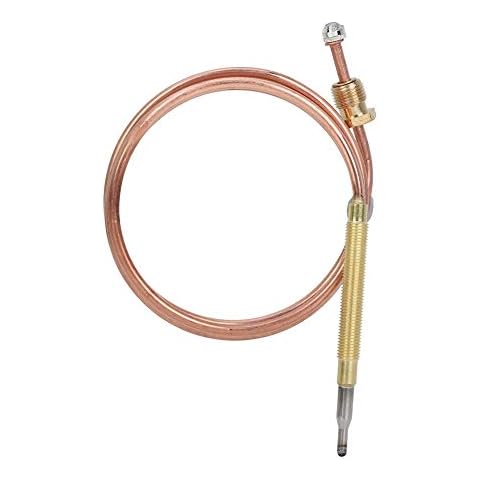 Haofy Universeller Thermoelement-Ersatzthermoelementsensor für Gaskaminofen Feuerstelle Warmwasserbereiter, 35,4" Cover