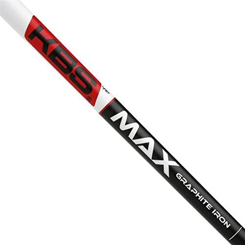 KBS MAX Graphite Iron 55 Senior Flex Golf Shaft - .370 Parallel Tip