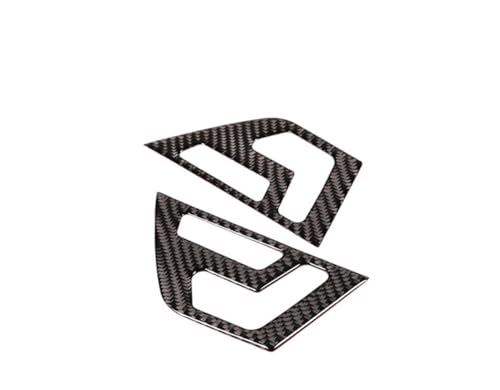 Image of Compatible with Mercedes Benz CLA GLA 250A Class 2015-2019 Carbon Fiber Seat Button Cover Decal Car Interior Accessories