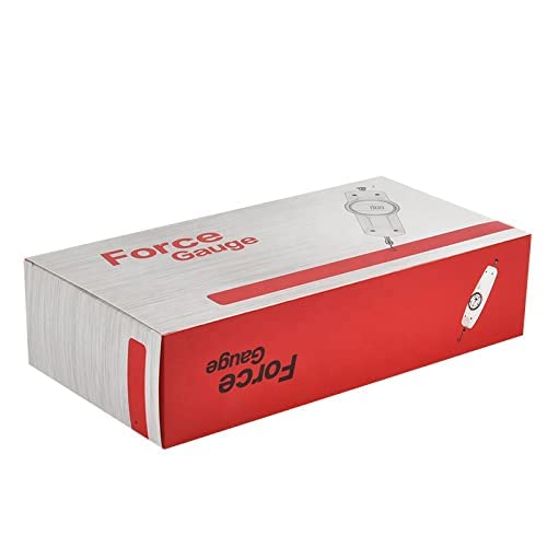 Push Pull Force Gauge Pointer Force Meter Detector Tester with Rod Journey 10mm Max Load 10KG 22Lb Load Graduation Value 0.1KG 0.1Lb