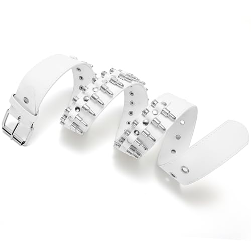 Image of Studded Belt for Women and Men Goth Metal Punk Belt Scene Style Cool Belts for Jeans