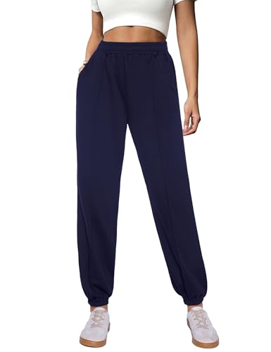 Demegimi Pantalones de Chándal para Mujer Pantalones de Yoga Cint...