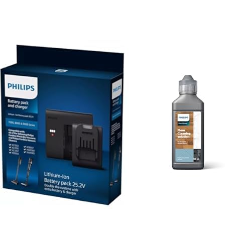 Philips Zestaw 2produkty Aquatrio Cordless Akumulator + Płyn do mycia podłóg 250ml