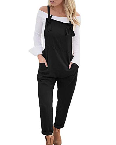 Tomwell Mujer Baggy Peto Chicas Mono Largo Pantalones Harem
