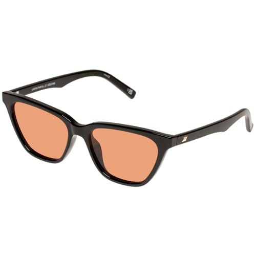 Le Specs Unfaithful Sunglasses Black/Cinnamon Tint2