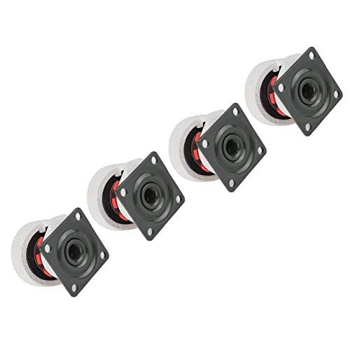 Girevole Ruote 4 pezzi 1.5"Retrattile livellatore macchina girevole industriale girevole 330lbs capacità