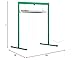 iPower GLT5XX2 24W 2 Feet T5 Fluorescent Grow Light System with Stand Rack for Plant Seed Starting, 6400K, Green