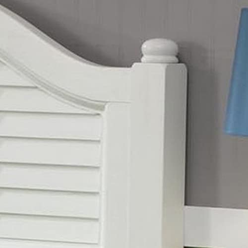 Home Styles Bermuda White Queen Headboard With Nightstand, Queen, Headboard #TOP3