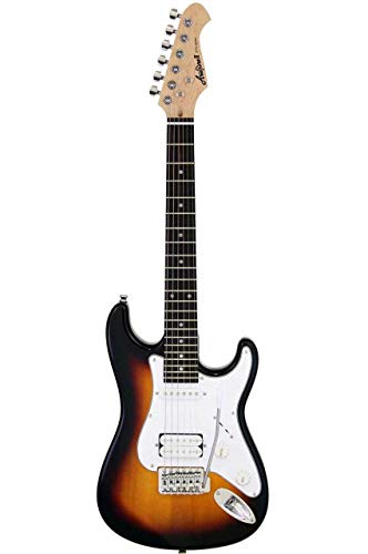 Aria STGMINIS - Guitarra Stratocaster, mini Sombreado