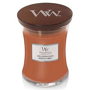 WoodWick Candle Chilli Pepper Gelato Medium Hourglass