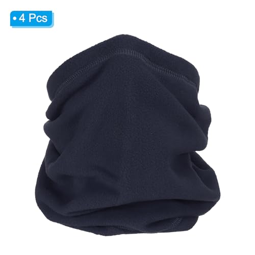 PATIKIL Winter Neck Warmer, Drawstring Warm Face Scarf Face Covering Windproof Neck Gaiter for Men Women3