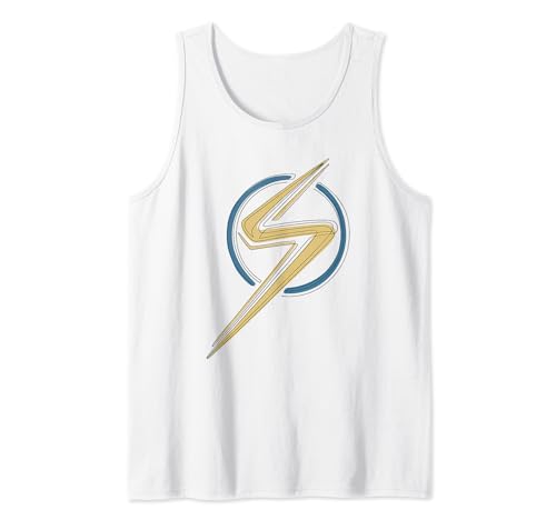 Débardeur Ms. Marvel Lightning Bolt en coton doux pour éviter les irritations