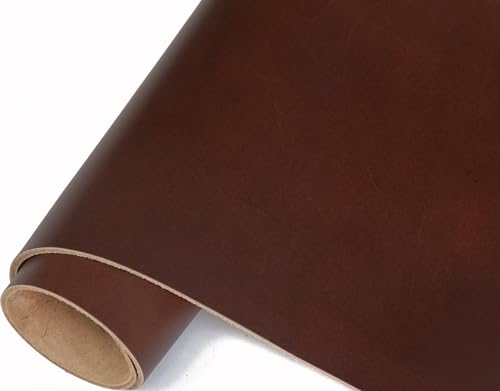 Tooling Leather Sheets Full Grain Leather 3.0mm-3.5mm (8-9oz) Thick Vegetable Tanned Leather Pieces...