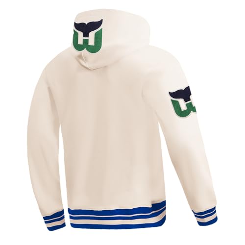 Image of Pro Standard Men's NHL Retro Classics Brushed Back French Terry Pull Over Hoodie