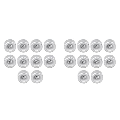 20Pcs 50Grm Calibration Weight Tool, Metal Weight with Hooking and Ring Lever Principle Physical Experimental Teaching Supplies with Case for Physics Laboratory