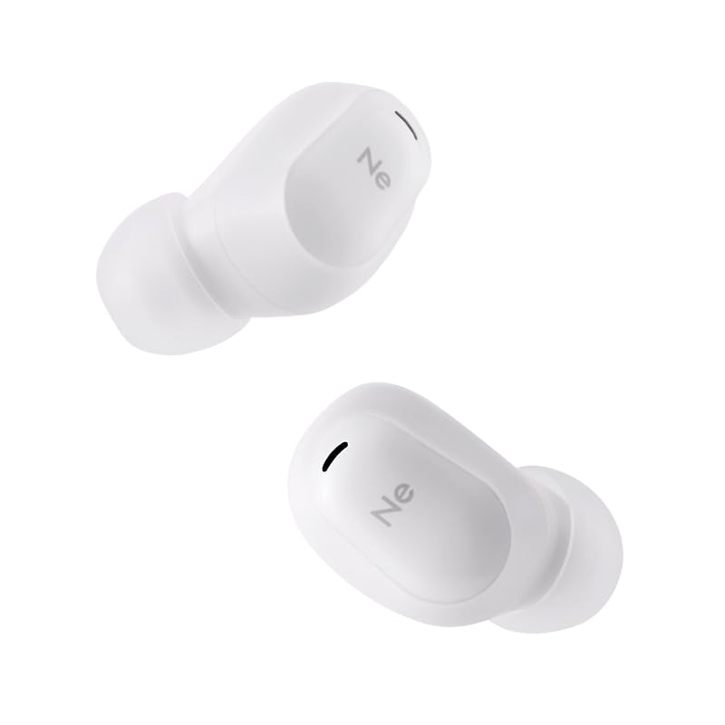 ラディウス radius HP-T10BT 完全ワイヤレスイヤホン : Bluetooth対応 コンパクトサイズ 軽量 フルワイヤレス 左右分離型 AAC 小型 ミニサイズ 小さめ 小さい 小耳 小さい耳 コンパクト 女性 おしゃれ かわいい イヤホン TWS HP-T10BTW(ホワイト)