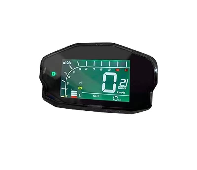 Electric Scooter Moped Adjustable 061-LIN CAN Bus Communication DKD Speedometer 48V-84V LCD Instrument Speed Display for VOTOL Controller and Fardriver Controller
