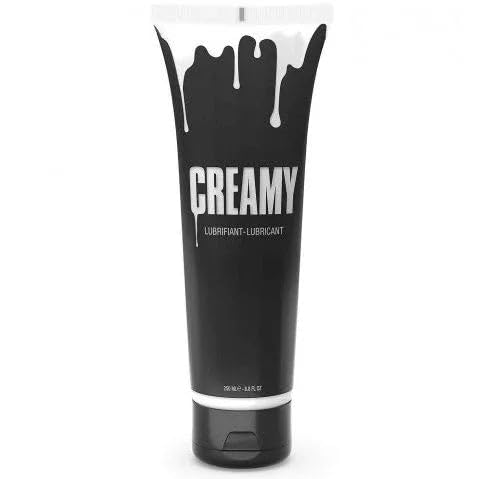 Cremiges Gleitmittel 250ml – Wasserbasiertes Intimgel mit realistischer Textur, Geruchlos & Geschmacksneutral, Parabenfrei