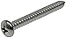 Dorman 784-130D Self Tapping Screws - Stainless Steel - Pan Head - No.8 X 1 In., 1-1/2 In., 8 Pack
