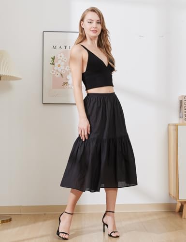 Image of BEAUTELICATE Half Slip Skirt Extender 100% Cotton Vintage Underskirt