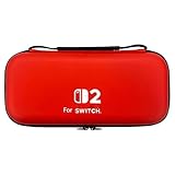 New World Carrying Case for Nintendo Switch 2,for Nintendo Switch 2 EVA Travel Zipper Storage Bag Portable Travel Storage Bag - Red