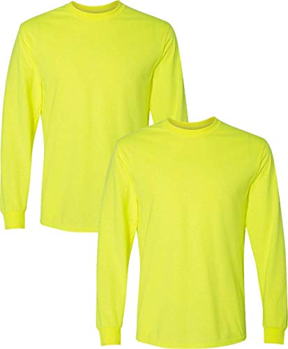 Image of Gildan Adult DryBlend Long Sleeve T-Shirt, Style G8400, 2-Pack