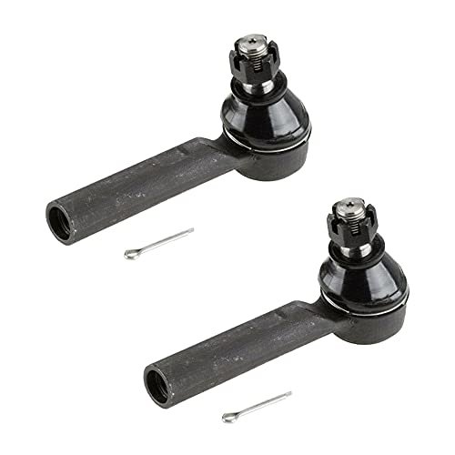 Image of Detroit Axle - Front Upper Control Arms, Inner Outer Tie Rods Replacement for 2003-2009 Toyota 4Runner - [2007-2009 FJ Cruiser] - 2003-2009 Lexus GX470-8pc Set