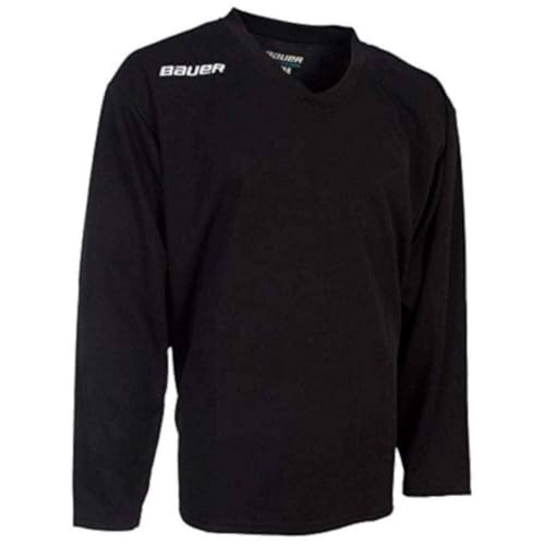 La Mejor Lista de Ropa de Hockey sobre hielo para Hombre Top 10. 47 Bauer Flex Series - playera de práctica de hockey sobre hielo, color negro, talla M