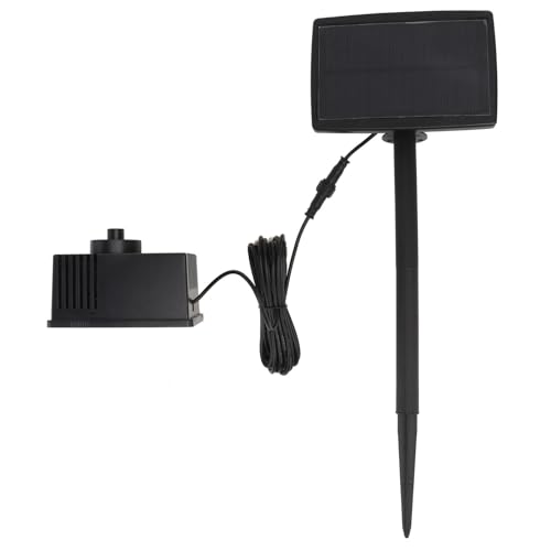 TEHAUX Solarbetriebene Poolpumpe Mehrzweck Outdoor Garten Teich Wasserspiel Kit Langlebig und Geeignet für Teich Park
