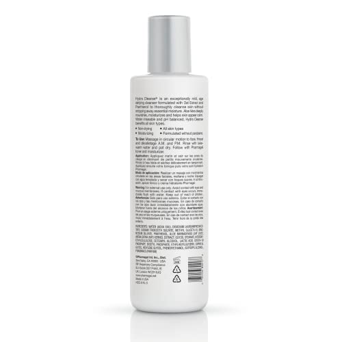 Pharmagel Hydra Cleanse Water Rinseable Facial Cleanser For All Skin Types | Natural Face Wash | Hydrating, Age Defying, And Revitalizing Face Cleanser | 8.5 Fl. Oz. #TOP1