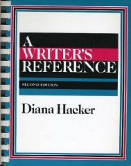 A Writer's Reference