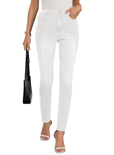 SHEWIN Women's Skinny Jeans Stretchy High Waisted Denim Jeggings Size 4-18