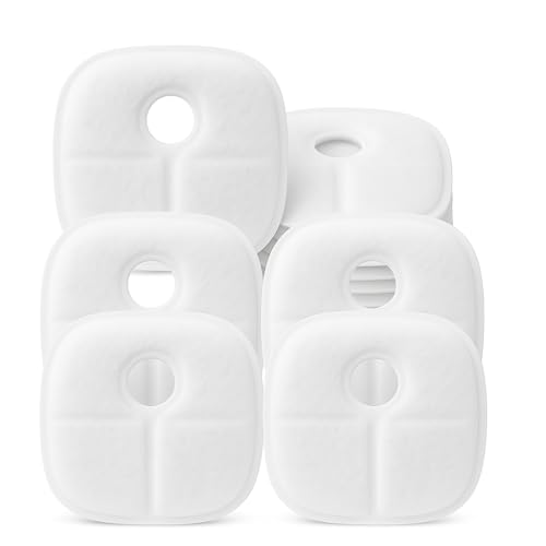 Conpatible with Cheerble E1+ 専用 猫水飲み器用フィルター 猫水フィルター 交換用 E1 Lite非対応 (12 枚-1)