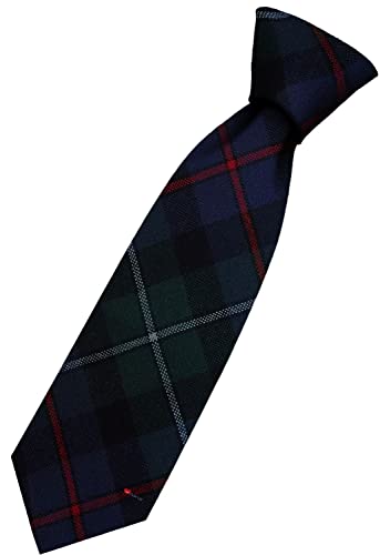 I LUV LTD Mens All Wool Tie Woven And Made in Scotland in Campbell of Cawdor Modern Tartan