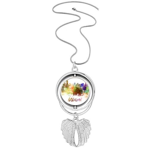 Collier rotatif Mia Aecity ailes d'ange pour sublimer vos tenues