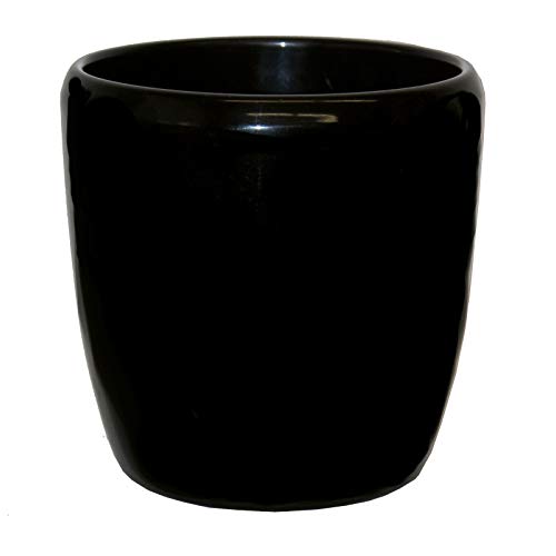 Keramik Blumentopf Venus 11/09 schwarz Ø 14cm Höhe 10cm