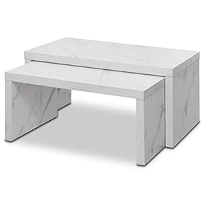 ネストテーブル(リビングルーム家具) 通販 | Amazon Home&Kitchen