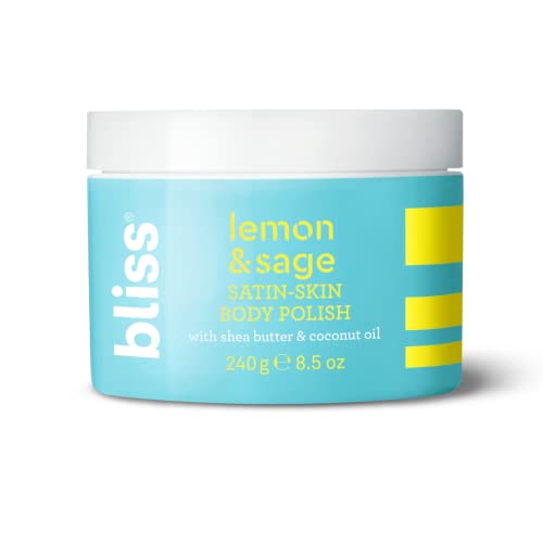 Bliss BODY POLISH- LEMON SAGE Satin-Skin Body Polish - Lemon And Sage - Body Scrub thumb #6