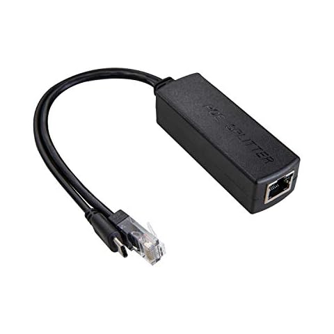 UCTRONICS PoE Splitter USB-C 5V - Active PoE to USB-C Adapter, IEEE 802.3af Compliant for Raspberry Pi 4, Google WiFi, Security Cameras, and More Cover