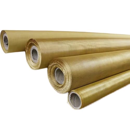 Rollos De Malla Metálica De Latón, Malla Metálica De Cobre Con Conexión A Tierra Antiestática, Para Cubiertas De Ventilación De Seguridad Para Ventanas (150mesh)