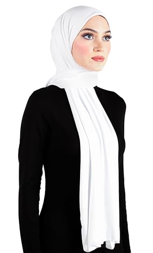 Middle Eastern Mall Women Cotton Jersey Hijab Scarves Muslim Shawls Turban Head Scarf Wraps Long 78