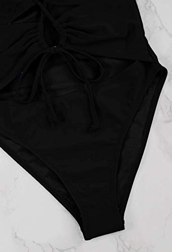 Sovoyontee Women's Sexy One Piece Swimsuits Cheeky Bikini Bathing Suit4