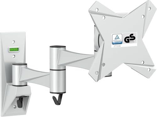 RICOO Soporte Monitor Pared Giratorio Inclinable Pantalla 13-32" (33-81cm) S1711 Brazo articulado Universal televisor LED/LCD VESA 75x75 100x100