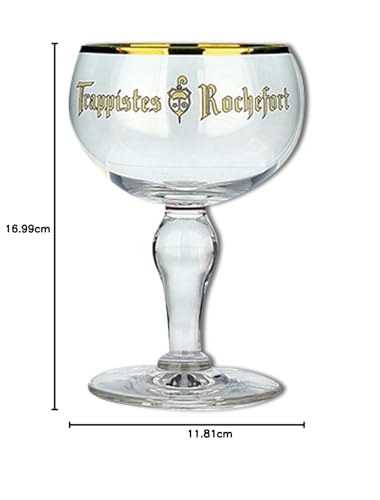 Trappistes Rochefort Belgium Beer Glass - 33cl