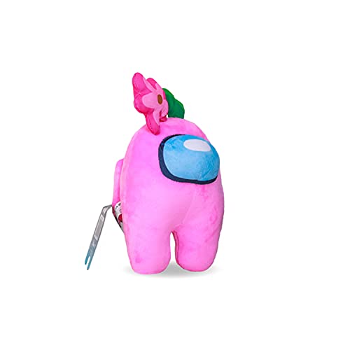 Among Us Plush Buddies AU7014 - Peluche de peluche (20 cm), color rosa